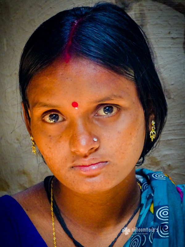 A Hindu girl at Rajshahi