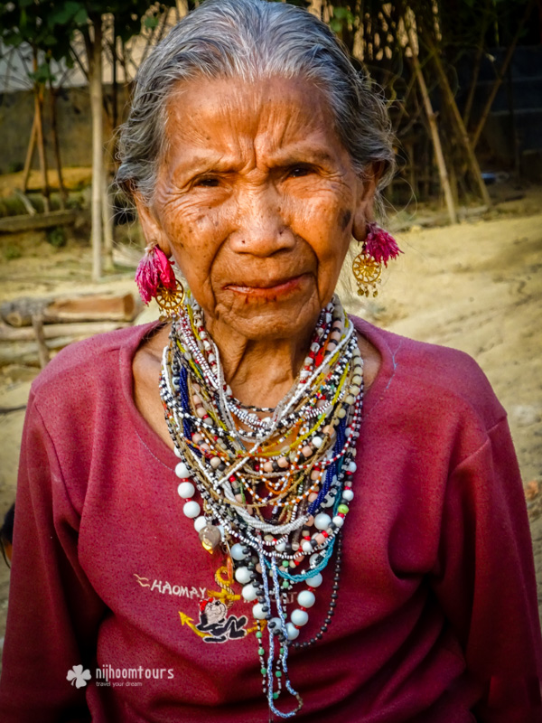 A Tripura tribal lady at Srimangal