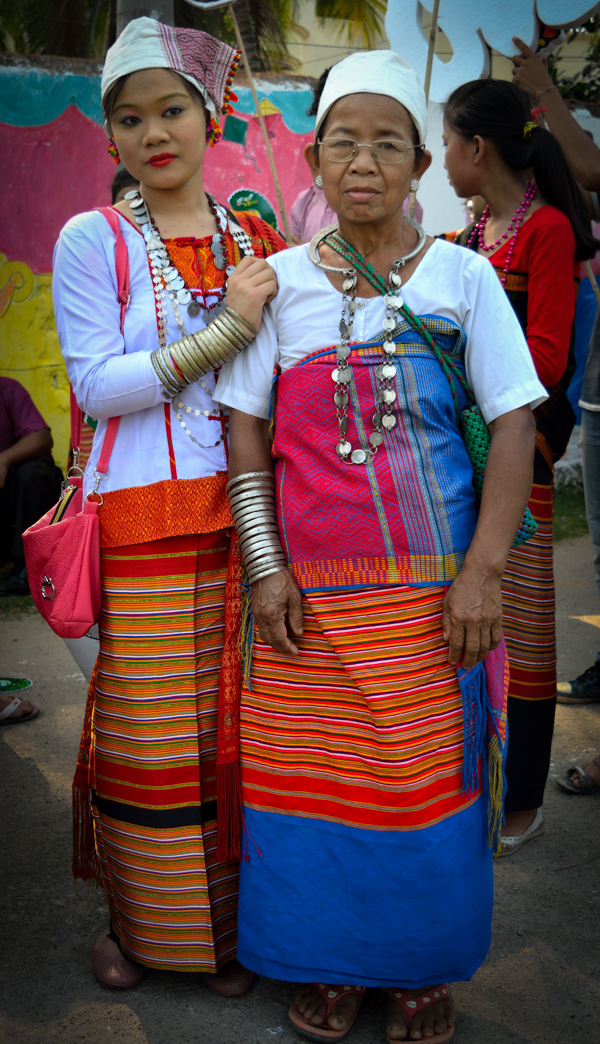 Tanchangya ladies in Chittagong Hill-Tracts area