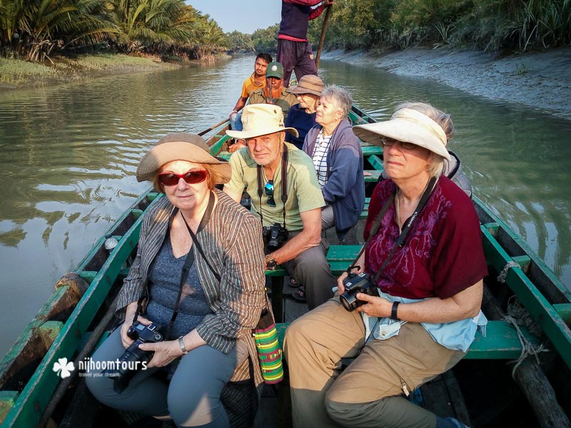 Boat ride at Sundarbans Mangrove Forest