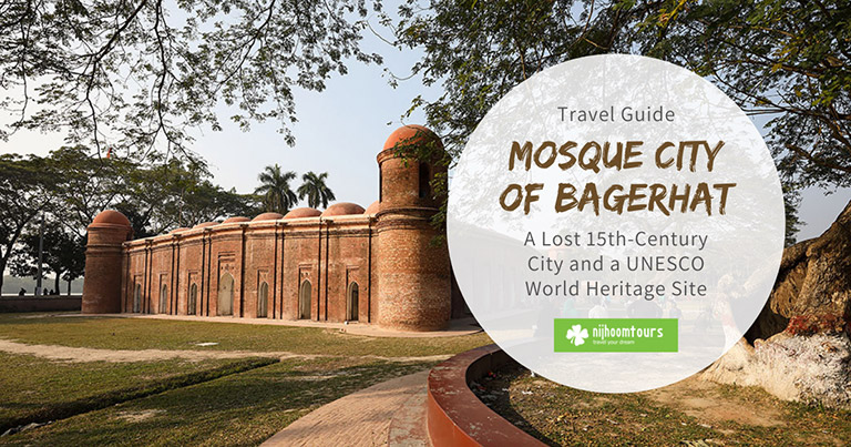 60 Dome Mosque at Bagerhat in Bangladesh. Number eleven among the best places to visit in Bangladesh.