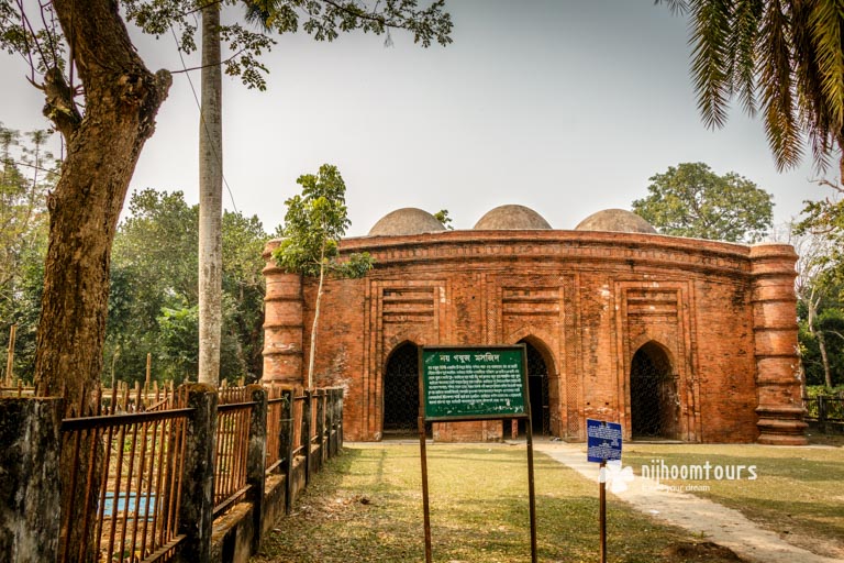 The Nine-Domed Mosque in Bagerhat