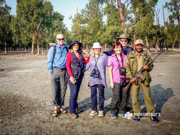 Visiting a wildlife sacntuary at Sundarbans in Bangladesh