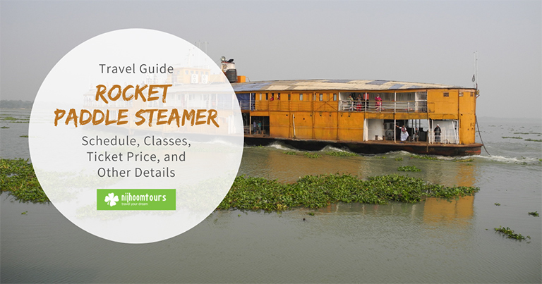 Rocket paddle steamer Bangladesh schedule cover