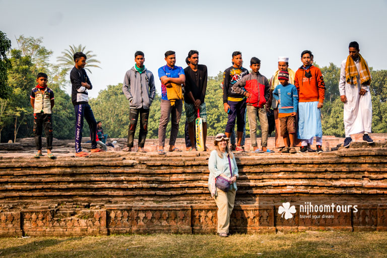 Visiting the ruins of the lost city Gaur