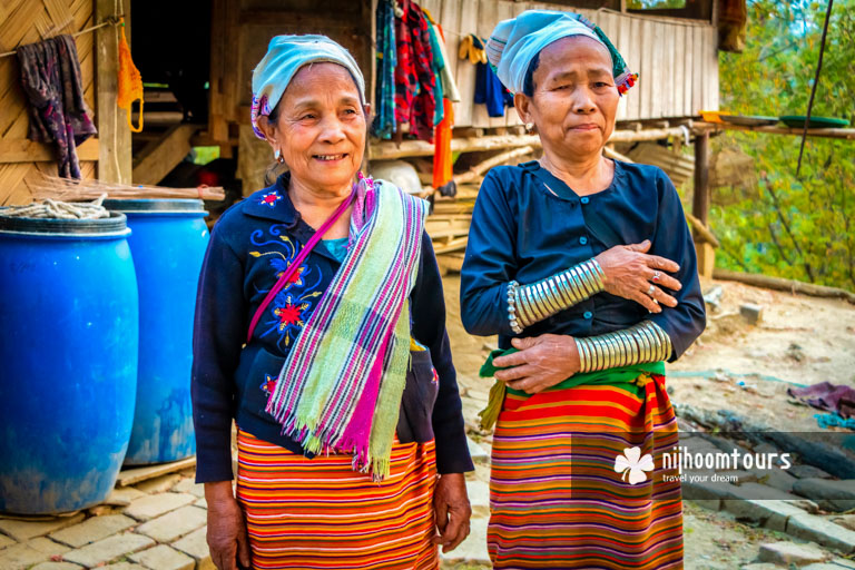 Elderlies in a Tonchonga village in Bandarban.