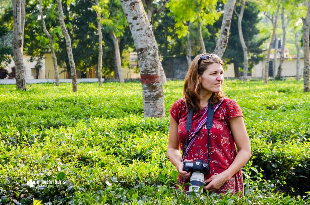Stephanie Skinner from USA, who visited Bangladesh for a month in October, 2016, on a business trip